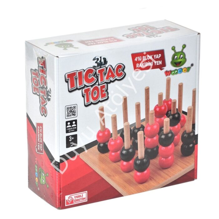 Tic Tac Toe 3D Blok Oyunu - Görsel 1