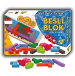 Beşli Blok  Ahşap Dizme Oyunu