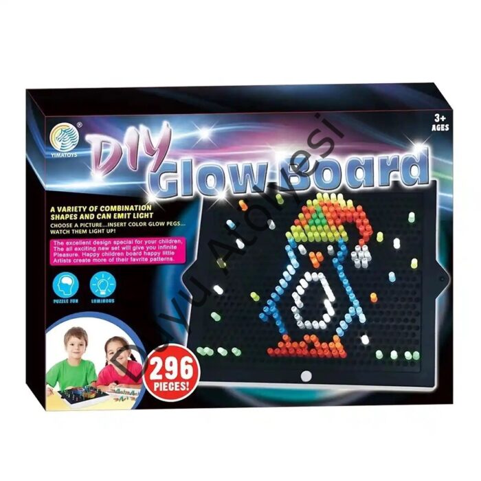 Lite Brite Classic - Işıklı Pano Oyunu - Görsel 1