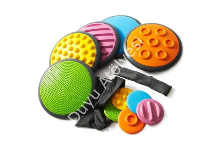 Gonge Taktil Diskler Tactile Discs 5'li Light Set 2117 - Görsel 1