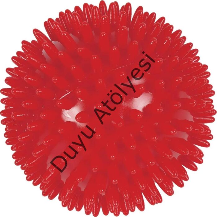 Dikenli Duyu Masaj Topu 9 cm Kirpi Model - Görsel 2