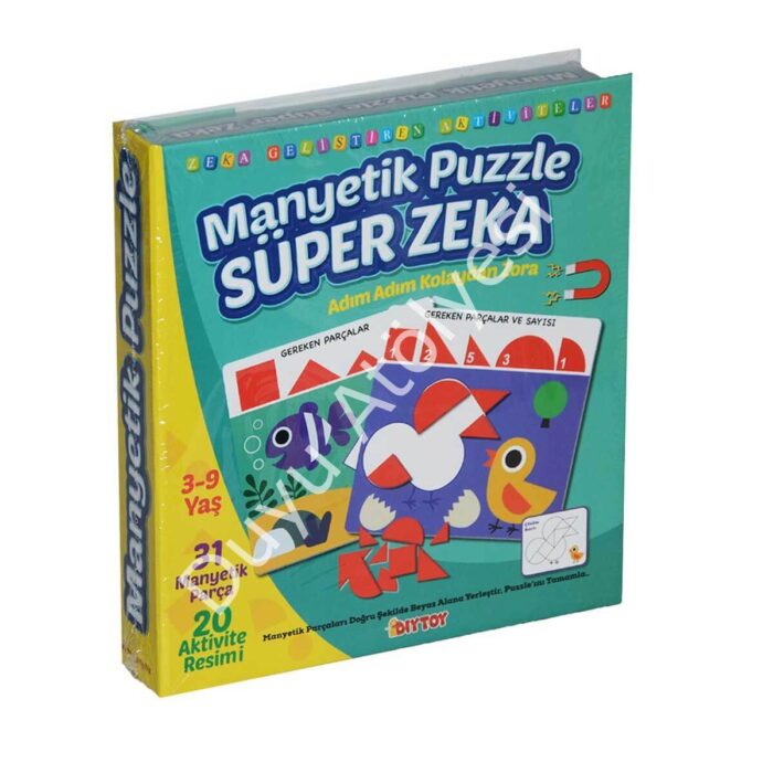 Manyetik Puzzle Süper Zeka Magnetleri - Görsel 1