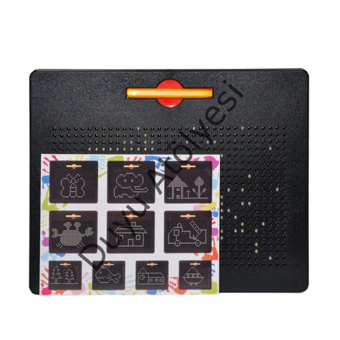 Mıknatıslı Tablet Yazma Oyunu  Magnetic Creative Drawing Board - Görsel 2